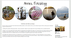Desktop Screenshot of blogg.anniesfotografier.se