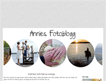 Tablet Screenshot of blogg.anniesfotografier.se
