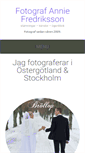 Mobile Screenshot of anniesfotografier.se